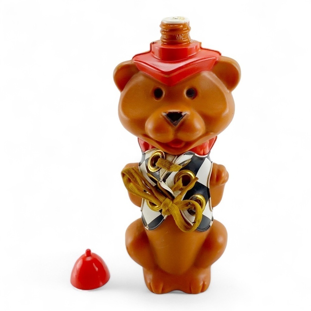 Vintage Huggy Bear Bubble Bath Container Avon - Picture 6 of 6